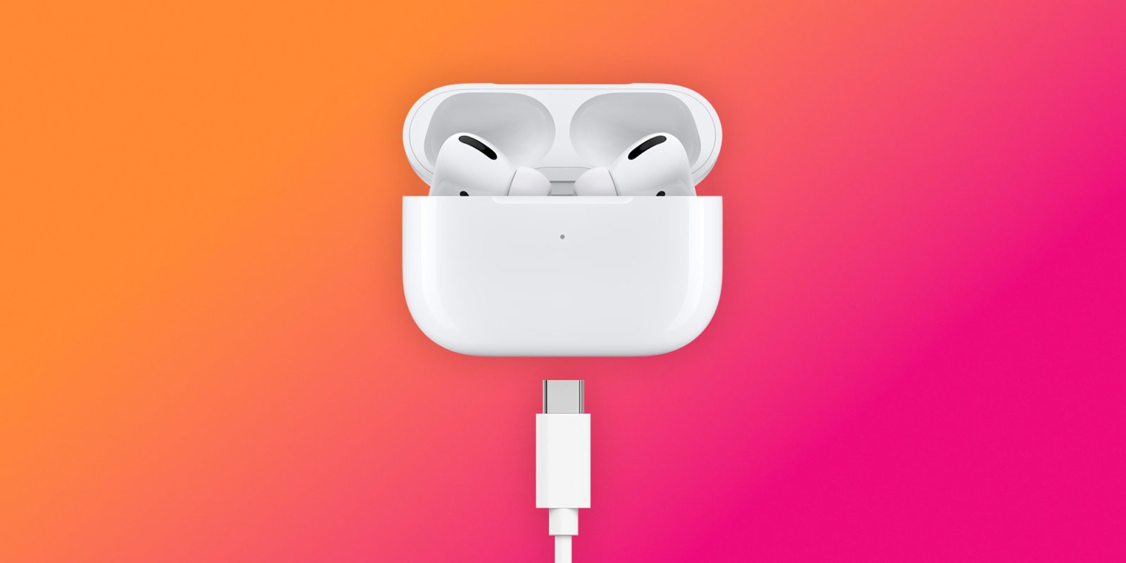 AirPods Pro with a USB-C charging